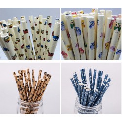 Paille à boire en papier kraft