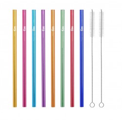 Paille à boire en inox