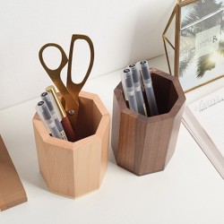 Pot a crayon en bois