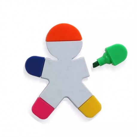 Mini marqueur 5 couleurs