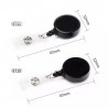 Porte badge retractable