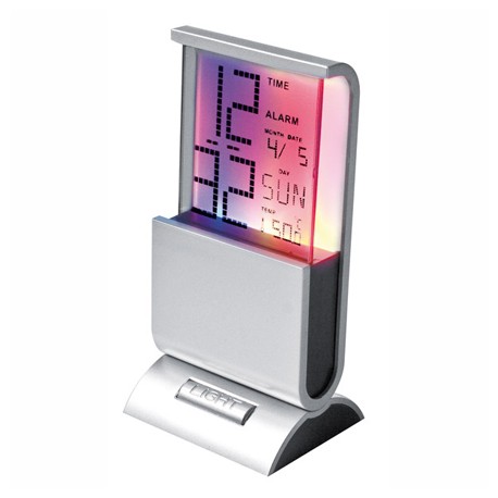Horloge de bureau change color