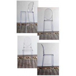 Chaise transparente Ghost