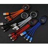 Porte clé cable chargeur 3 en 1