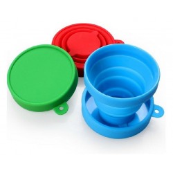 Verre pliable en silicone
