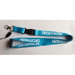 Cordon tour de cou double accroche
