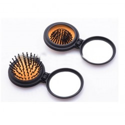 Brosse a cheveux pliable