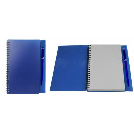 bloc note spiral metal
