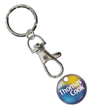 Porte clé jeton de caddie