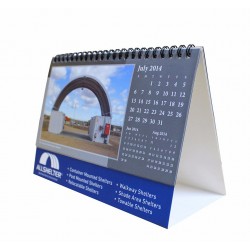 Calendrier chevalet spirale