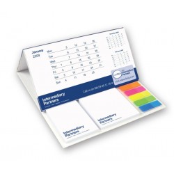 Calendrier chevalet spirale