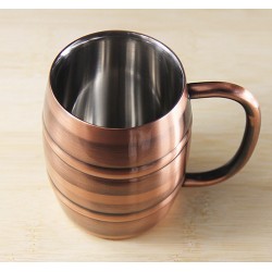 Mug Russe en cuivre véritable