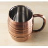 Mug Russe en cuivre véritable