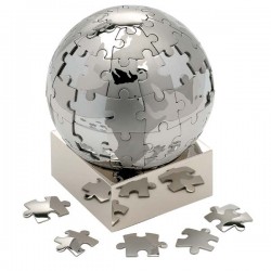 Globe puzzle magnetique