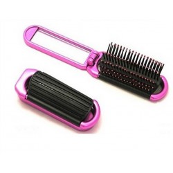 Brosse a cheveux pliable