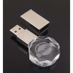 Cle usb cristal